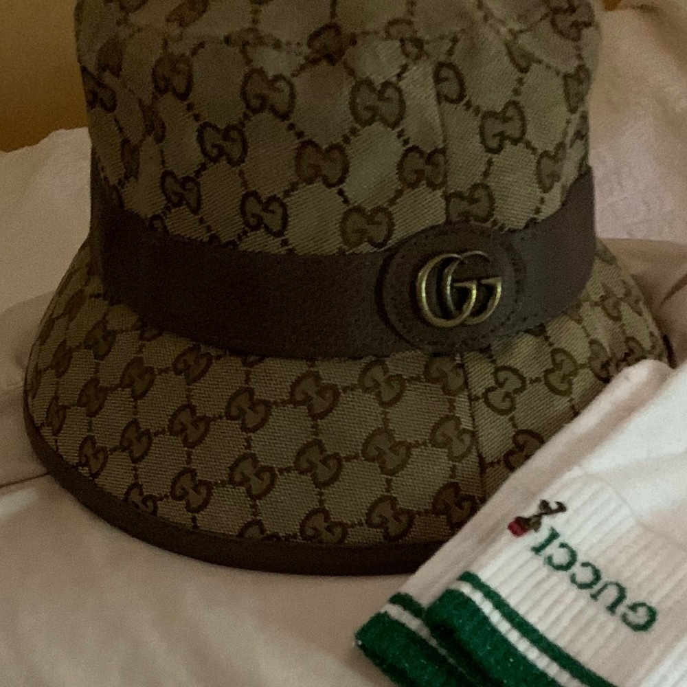 Gucci canvas GG bucket Hat